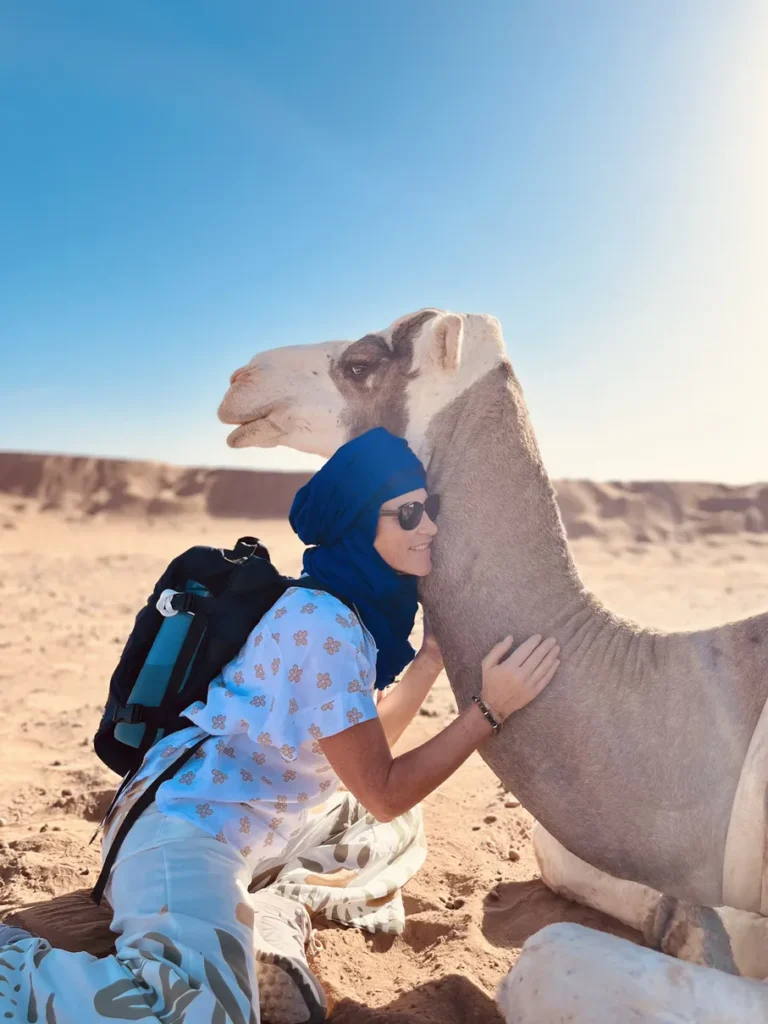 Gros calin, retraite yoga au Maroc